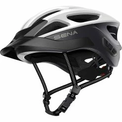 Deals π Bike Road Helmets Sena R1 Evo Smart Cycling Helmet White Matt β