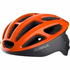 Wholesale 💯 Bike Road Helmets Sena R1 Smart Onyx Cycling Helmet Eletric Tangerine 💯