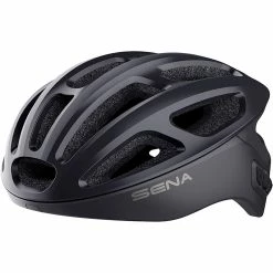 Buy 🛒 Bike Road Helmets Sena R1 Smart Onyx Cycling Helmet Black 😉