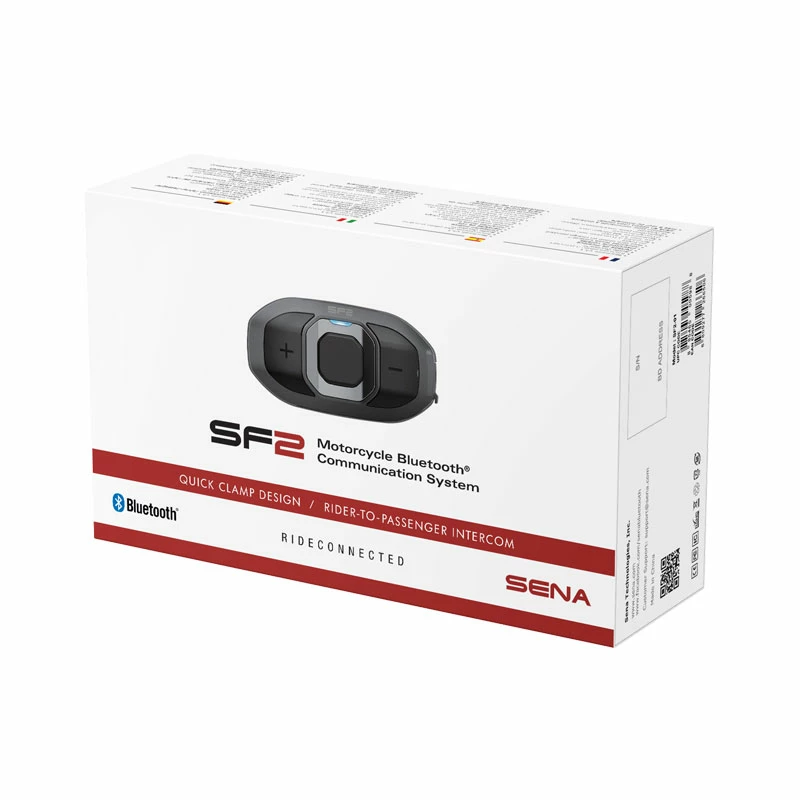 Brand new π Driver Passenger Sena Sf2 Bluetooth 4.1 Single Pack Interphone π 2 Brand new π Driver Passenger Sena Sf2 Bluetooth 4.1 Single Pack Interphone π - Image 2