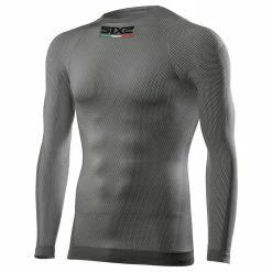 Hot Sale 🤩 Top Six2 Ts2 4season T 👕 Shirt Long Sleeves Grey 😀