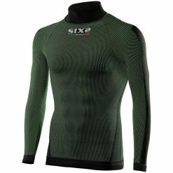 Best Sale 🧨 Top Six2 Ts3 4seasons Long Sleeves 👚 Shirt Dark Green 🌟